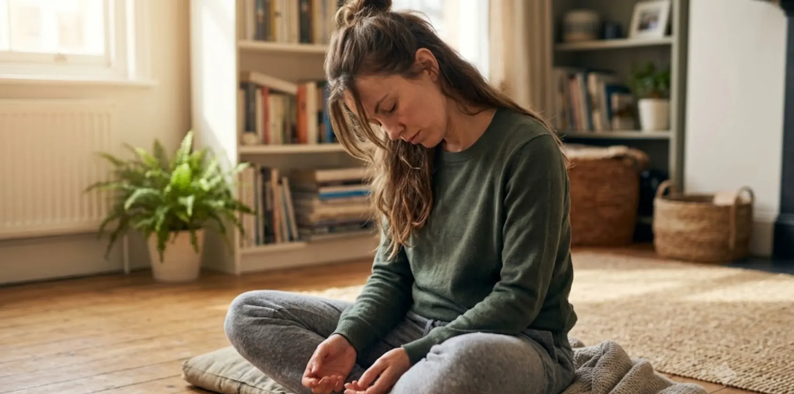 ¿Por qué me quedo dormido al meditar? Causas y claves
